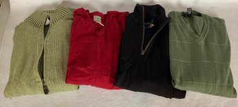 Four Mens Sweaters