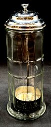 Vintage Tablecraft Chrome Top Straw Dispenser