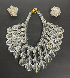 Anne Klein Couture Necklace And Earrings