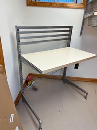 An Elfa Free Standing Frame/table/deskWrapping Station