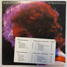 Bob Dylan - At Budokan WHITE LABEL PROMO PC236067 2xLP EX