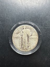 1928-S Silver Standing Liberty Quarter