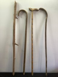 Wooden Canes Lot