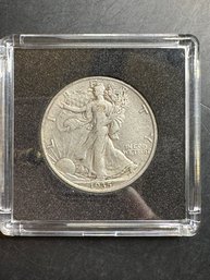 1935 Walking Liberty Silver Half Dollar