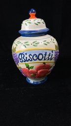 Biscotti Jar #1