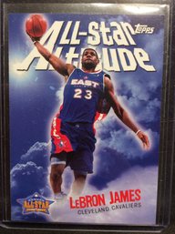 2005 Topps All Star Altitude LeBron James Insert Card - M
