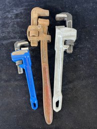 Pipe Wrench Lot