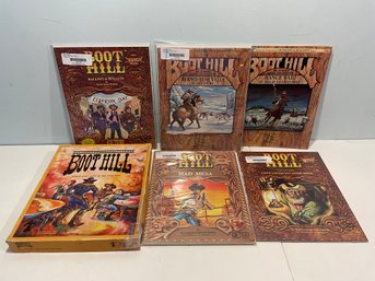 Vintage TSR 'boot Hill' -role Playing Board Game And Modules.