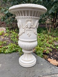 Decorated Garden Urn