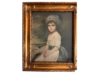 Framed Vintage Print