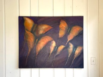 Soaring Butterflies Oil On Canvas