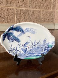 Unmarked Mid-century Decorative Plate