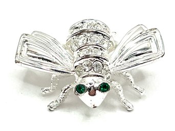 Vintage Sterling Silver JOAN RIVERS Designs Bug Brooch/pin