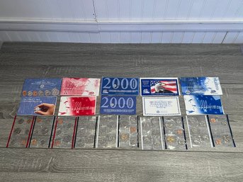 Group Of 5 Uncirculated Sets 2000's