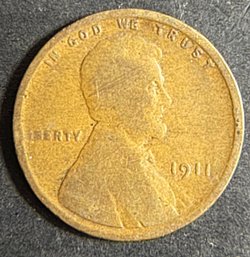 1911 Wheat Penny