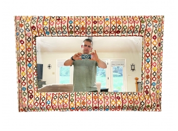 The Couturiers Colorful Eastern Style Wall Mirror