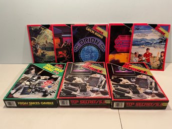 Vintage TSR 'top Secret/ S.I ' Role Playing Game And Modules.