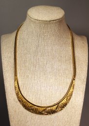 Very Fine Italian Sterling Silver Necklace About 18' Long