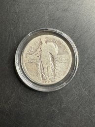 1927 Standing Liberty Silver Quarter