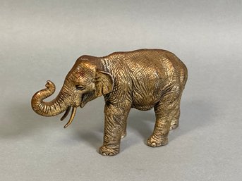 Heavy Weighted Brass Elephant