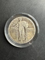 1928-S Standing Liberty Silver Quarter