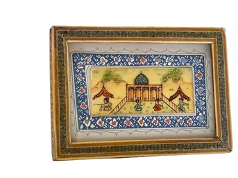 5 1/2 X 4 Framed Indo-persian Artwork