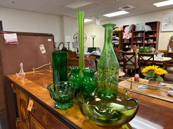 Green Glass Lot