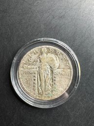 1929 Standing Liberty Silver Quarter