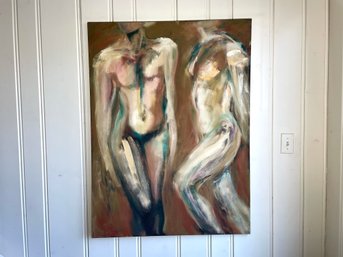 Nude Couple, Signed