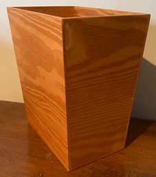 Wooden Waste Paper Basket