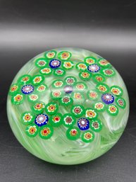 Vintage Glass Paperweight.