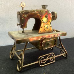 Berkley Metal Sewing Machine Music Box- My Favorite Things