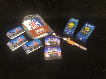 Super Bowl Memorabilia Lot 3 - Misc