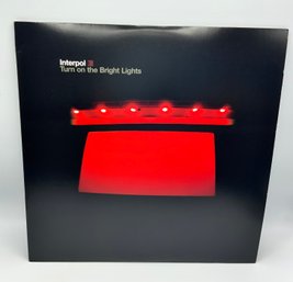 Vinyl Album Interpol ~ Turn On The Bright Lights ~ 2002 Premium Vinyl Pressing 180 -HQ