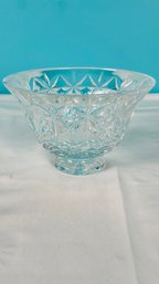 Gorgeous Waterford Cut Crystal Bowl Hand Signed