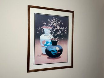 Two Vases By Saron Framed Print