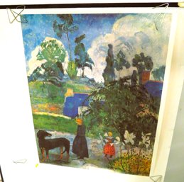 Paul Gauguin Landscape In Brittany Museum Poster1968