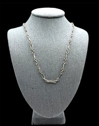 Vintage Sterling Silver Chain Linked Necklace