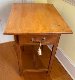 One Drawer Vintage Table