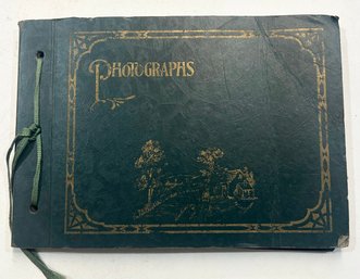 Vintage Photo Book Filled W/ Early 1900s Photos