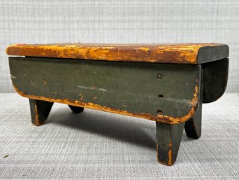 An Antique Footstool, Or Plant Stand