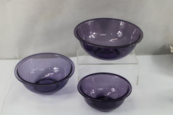 Purple Pyrex