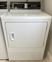 A Speed Queen Commercial Electric Dryer
