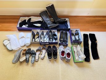 Large Lot Of Shoes, Mostly Size 8