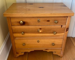 Lane Three Drawer Chest