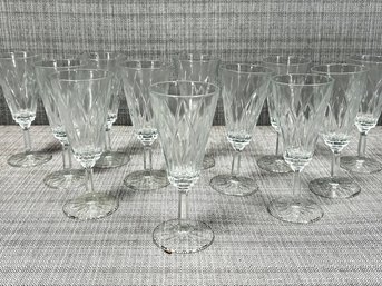 Crystal Cordial Glasses