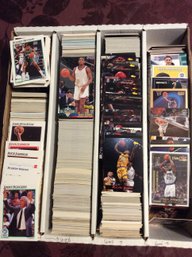 4 Row Box Loaded With Basketball Cards - LOCAL PICK-UP ONLY  - M