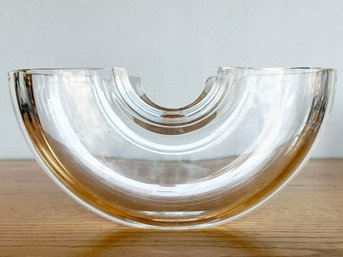 A Modern Art Glass Vase By Steuben