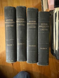 FOUR VOLUMES 'a HISTORY OF MASSACHUSETTS'
