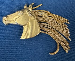 Vintage Napier Horse Pin